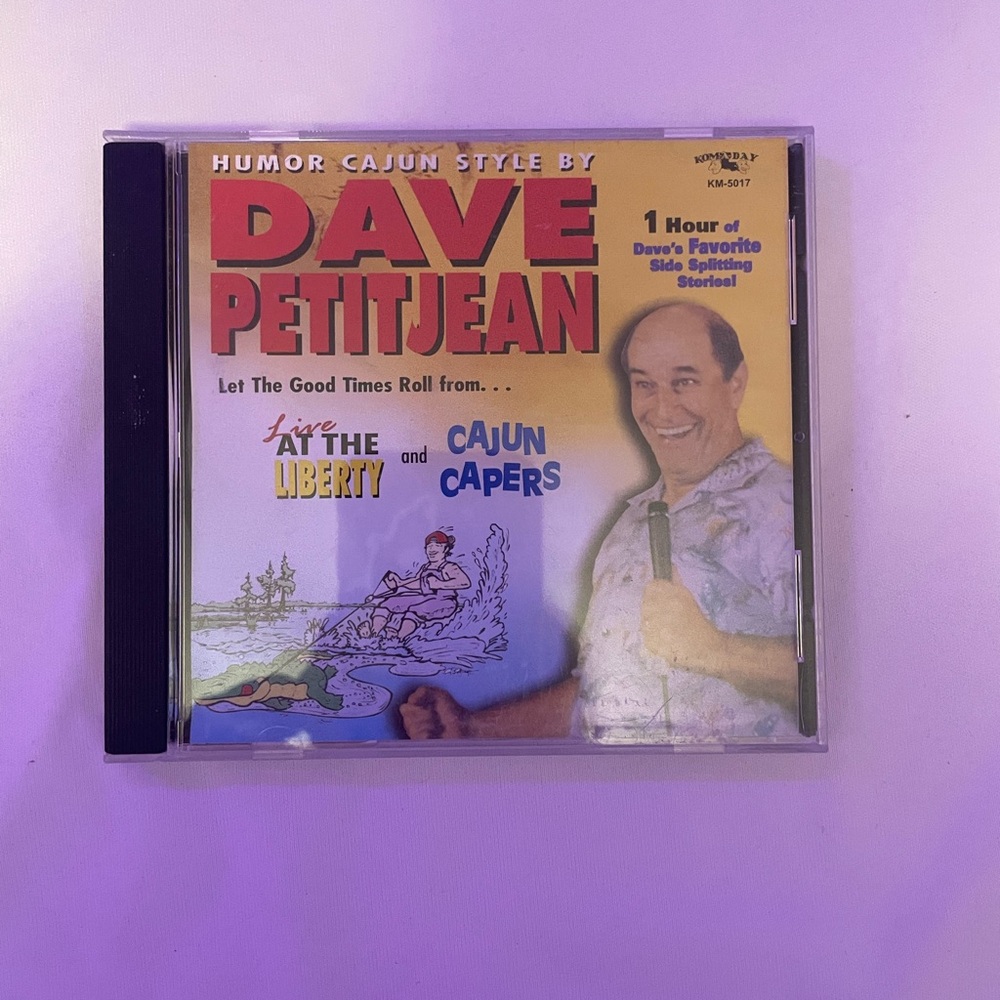 Dave Petitjean Cajun Comedy CD